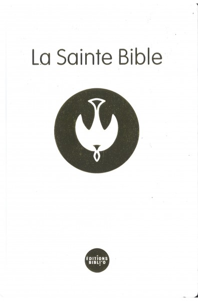 Bible La Colombe rigide blanche
