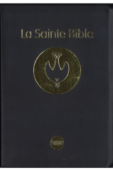 Bible La Colombe souple, noire