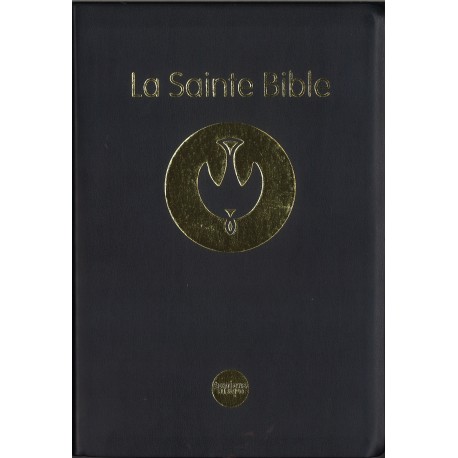 Bible La Colombe souple, noire