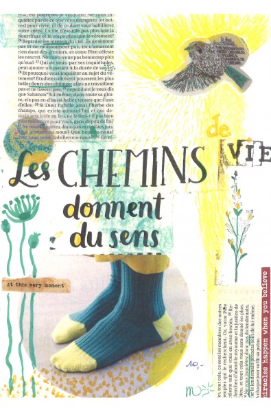 Carnet de note "Les chemins de vie donnent du sens"