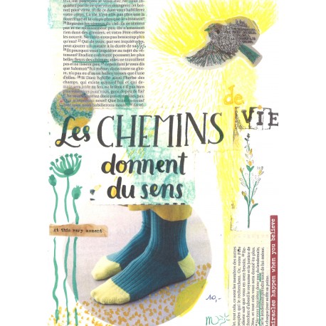 Carnet de note "Les chemins de vie donnent du sens"