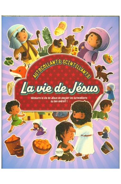 Vie de Jésus, La - Autocollants scintillants