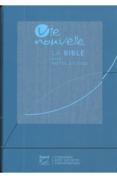 Bible Segond 21 d'étude Vie nouvelle, souple, beige