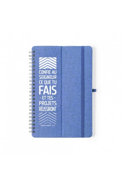 Carnet de note "Confie au Seigneur..."
