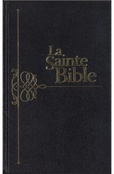 Bible missionnaire noire rigide