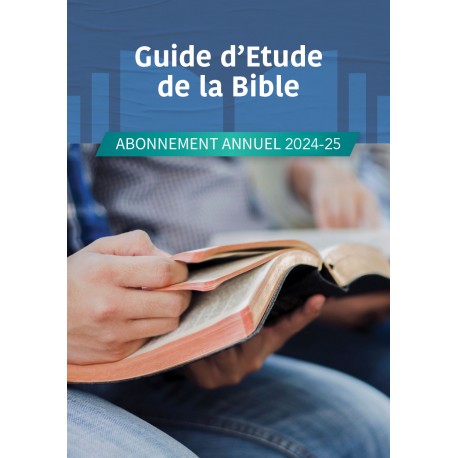 Guide d'étude de la Bible (4 num./an)