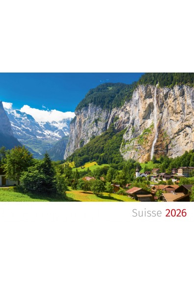 Calendrier à suspendre "Suisse 2026"