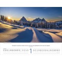 Calendrier à suspendre "Suisse 2026"