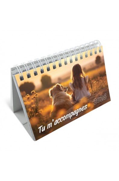Calendrier "Tu m'accompagnes" 2026