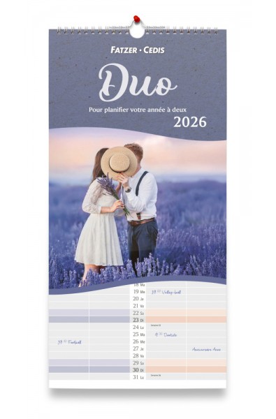 Calendrier "Duo" 2026