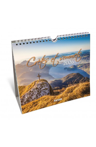 Calendrier "Crêtes et sommets" 2026
