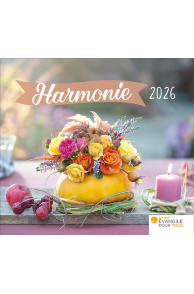 Calendrier "Harmonie" 2026