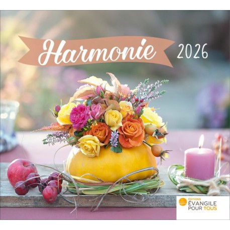 Calendrier "Harmonie" 2026