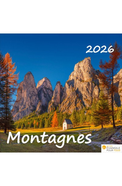 Calendrier "Montagnes" 2026