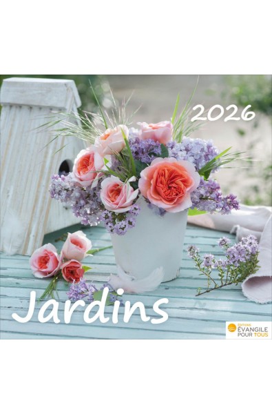 Calendrier "Jardins" 2026