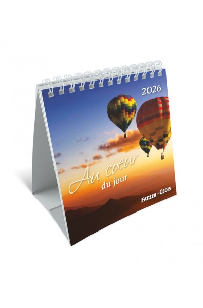 Calendrier "Au coeur du jour"  2026