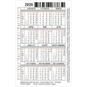 Carte calendrier paysage 2026
