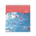 Calendrier "De tout coeur" 2026
