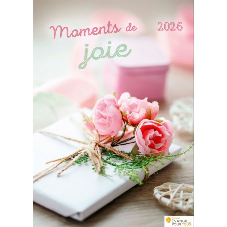 Calendrier " Moments de joie " 2026