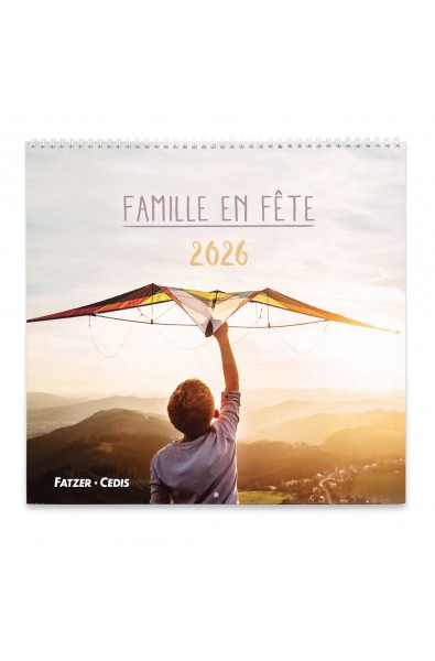 Calendrier "Famille en fête" 2026