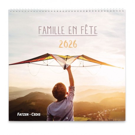 Calendrier "Famille en fête" 2026