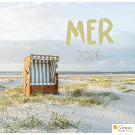 Calendrier "Mer" 2026