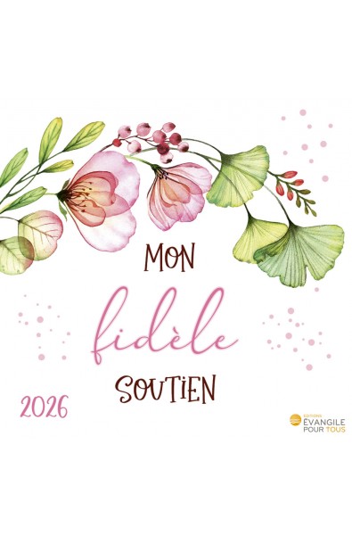 Calendrier "Mon fidèle soutien" 2026