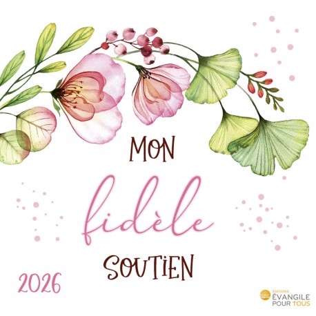 Calendrier "Mon fidèle soutien" 2026