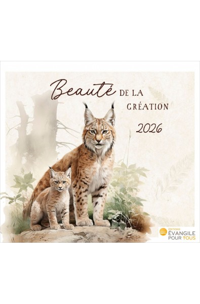Calendrier "Beauté de la création" 2026
