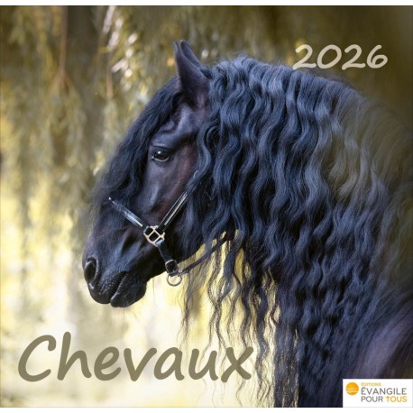 Calendrier "Chevaux" 2026