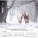 Calendrier "Chevaux" 2026