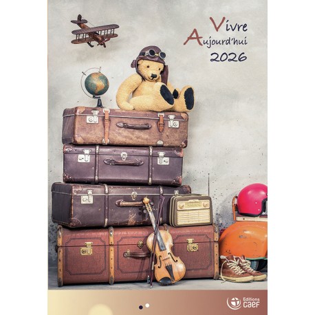 Calendrier livret "Vivre aujourd'hui" 2026