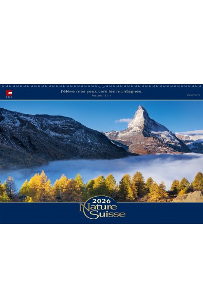 Calendrier "Nature Suisse" 2026