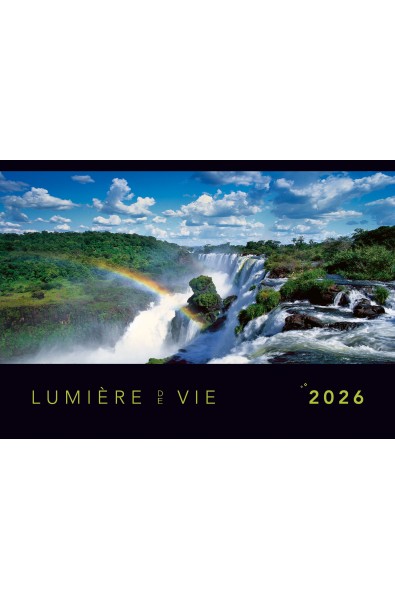 Calendrier "Lumière de vie" 2026
