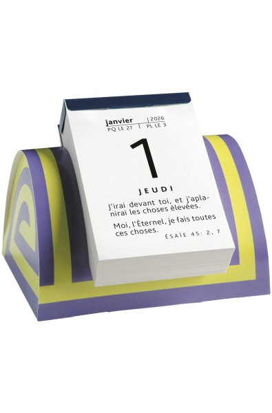 Calendrier de table 2 "Parole pour aujourd'hui" 2026