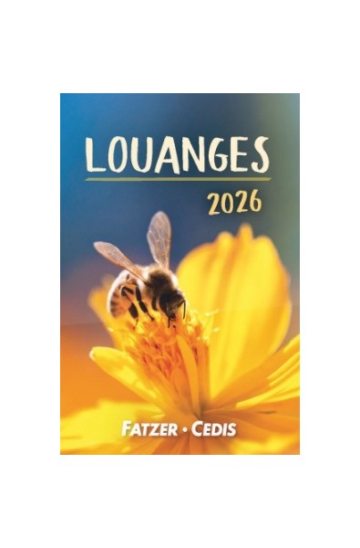 Calendrier mini "Louanges" 2026