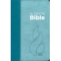 Bible NEG compacte, souple, vivella duo bleu