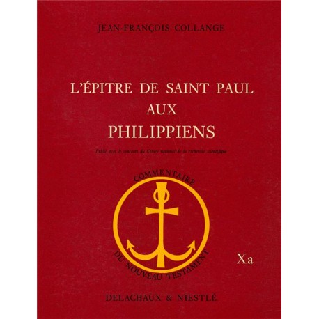 Epitre de St-Paul ax Philippiens, L'