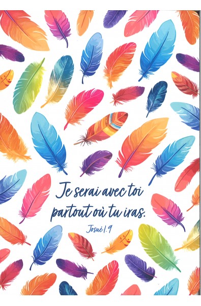 Carnet de note "Je serai avec toi"