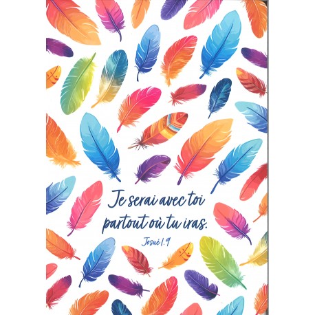 Carnet de note "Je serai avec toi"