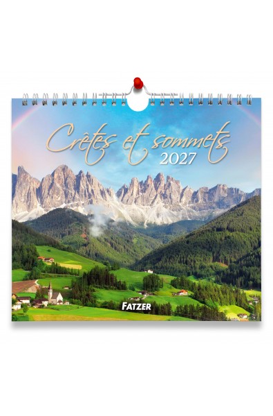 Calendrier "Crêtes et sommets" 2027