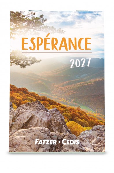 Calendrier mini "Espérance" 2027