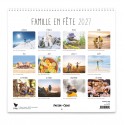 Calendrier "Famille en fête" 2027