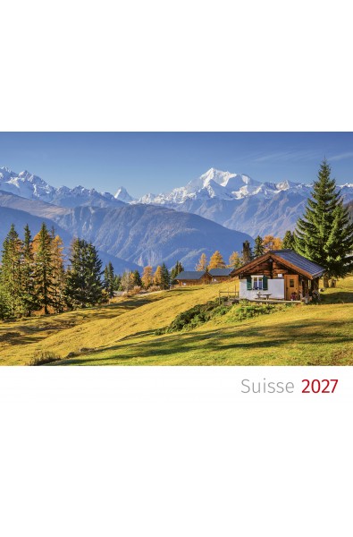 Calendrier à suspendre "Suisse" 2027