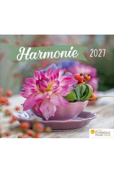 Calendrier "Harmonie" 2027 - Mini