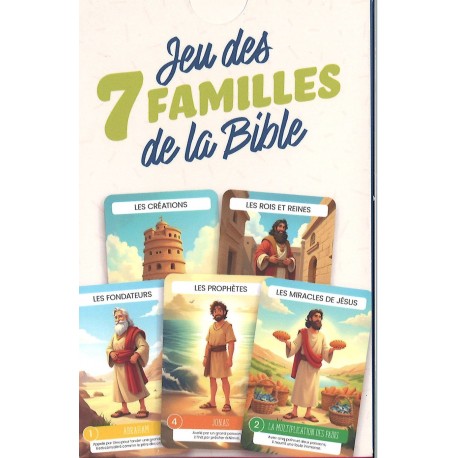 Jeu des 7 familles de la Bible