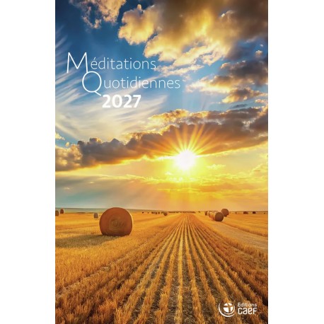 Calendrier "Méditations quotidiennes" 2027-livret