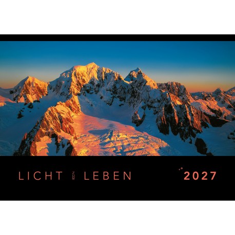 Calendrier "Lumière de vie" 2027