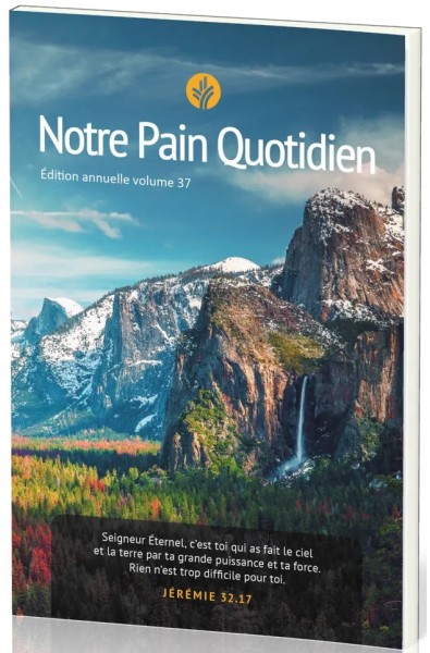 Calendrier "Notre pain quotidien" gros caractères 2027