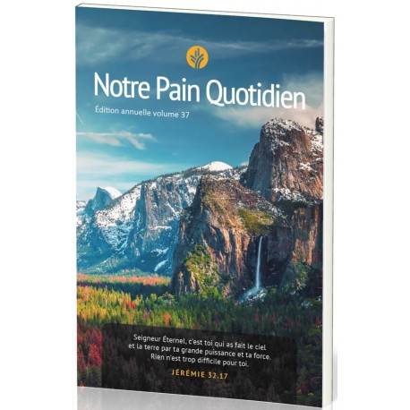 Calendrier "Notre pain quotidien" gros caractères 2027